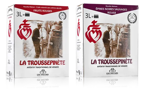 Lise Baccara collection in the French region of Vendée Collection of Lise Baccara products in the French region of Vendée, featuring artisanal French aperitifs and liqueurs