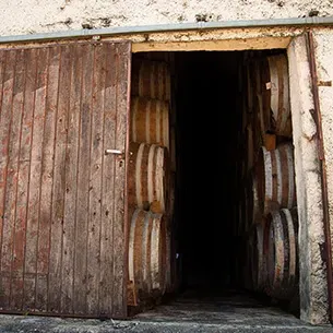 Traditional Lise Baccara cellar in Vendée where the Troussepinète French aperitif is crafted